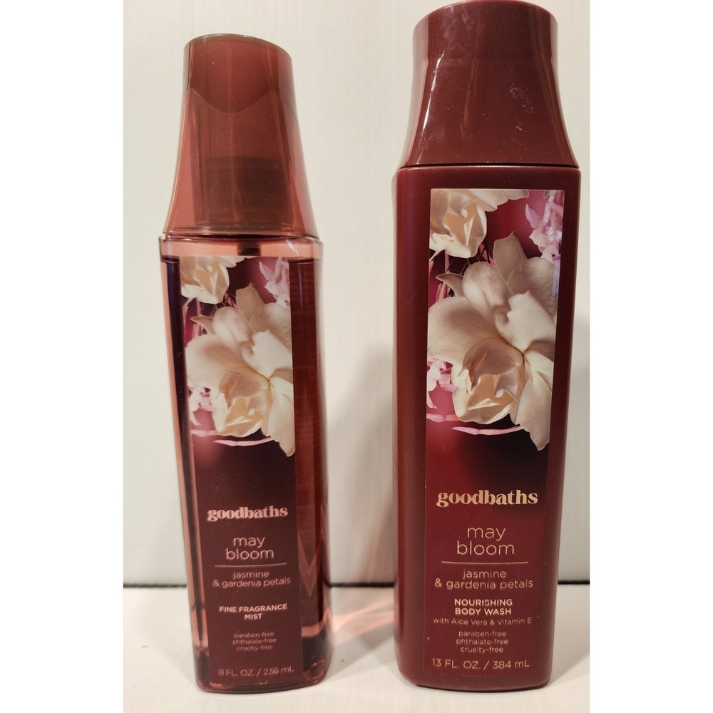 Goodbaths May Bloom Nourishing Body Wash & Fine Fragrance Mist